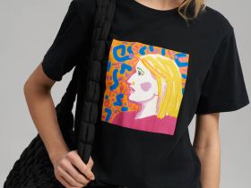 Футболка свободного кроя из хлопкового джерси