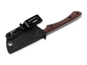 Туристический нож Boker M.U.K., сталь 14C28N, рукоять микарта, коричневый
