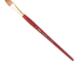 Кисть синтетика №8 овальная Pinax "Oro Rosso 757" короткая ручка