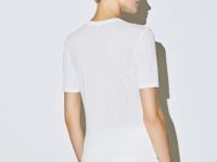 Футболка хенли из хлопка, Белый