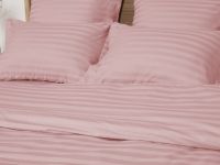 Постельное белье Soft pink, страйп-сатин