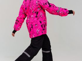 Комплект текстильный с полиуретановым покрытием для девочек: куртка, брюки