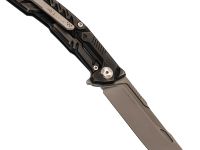 Складной нож Nimo Overload, сталь S110V, рукоять титан, черный
