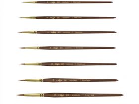 Кисть колонок №22 круглая Гамма "Классика"