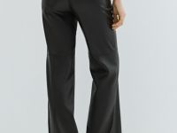 Брюки из искусственной кожи, Коричневый