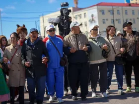 Массовый осуохай исполнили на главной площади Якутска