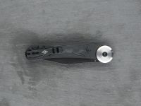 Складной нож Перемен Лисичка BW, сталь 8Cr14MoV, рукоять FRN, черный