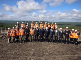 Новый угольный разрез открыли в Нерюнгринском районе Якутии