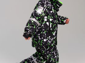 Комплект текстильный с полиуретановым покрытием для мальчиков: куртка, полукомбинезон