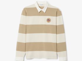 Мужское поло-регби Lacoste свободного кроя