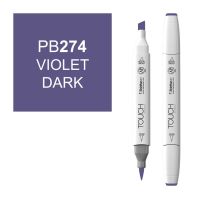 Маркер спиртовой BRUSH Touch Twin цв. PB274 тёмно сиреневый