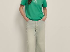 Футболка прямого силуэта с принтом