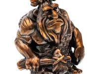 Бусина для темляка Неандерталец, бронза