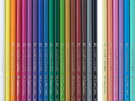 Набор карандашей цветные Faber-Castell "Unicorn" 18 цв., шестигр., заточ.+6 паст. цв., картон, европ