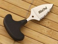Тычковый нож с фиксированным клинком Cold Steel Mini Pal, сталь AUS-8A, рукоять Kray-Ex, черный
