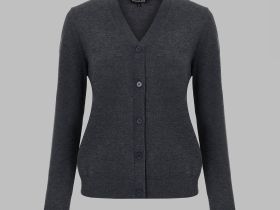 Кардиган с добавлением шерсти