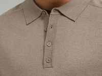 Джемпер-поло с шерстью