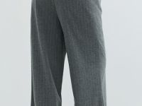 Трикотажные прямые брюки, Серый