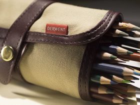 Пенал-свиток Derwent для карандашей, кистей