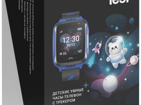 Умные часы Leef Pulsar Чёрные / Синие