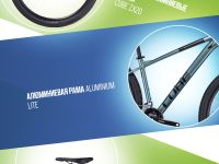 Горный велосипед Cube Aim Pro 27.5, год 2023, цвет Голубой-Черный, ростовка 14