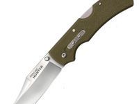 Нож складной Cold Steel Double Safe Hunter, сталь 8Cr13MoV, рукоять термопластик GFN, зеленый
