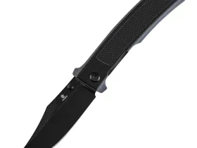 Складной нож Tenable Bison, сталь Nitro-V, рукоять G10, черный/серый