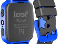 Умные часы Leef Pulsar Чёрные / Синие