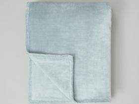 Плед Supersoft, голубой