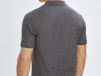 Однотонное поло из хлопка