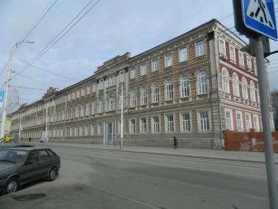 Здание казарм Балашовского резервного батальона, арх. А.М. Салько