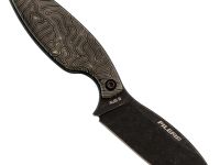 Нож с фиксированным клинком Pilgrim, сталь AUS-8 BSW, рукоять CrazyFiber Micarta)