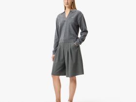 Женский шерстяной свитер Lacoste