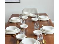 Zoha Набор столовой посуды 24 предмета White Pure Zoha