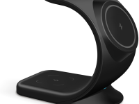 Беспроводное зарядное устройство VLP Powerstand для Apple 3-в-1 Чёрное