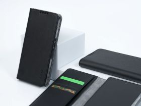 Чехол Araree Mustang Diary для Galaxy для Galaxy S25+ кожа черный