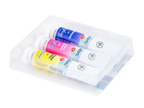 Набор акварели "Белые Ночи" Флора 3 тубы x10 мл, пластиковый коррекс