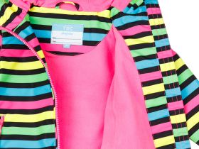 Куртка детская текстильная с полиуретановым покрытием для девочек (ветровка)