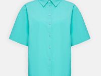Рубашка с коротким рукавом из хлопка