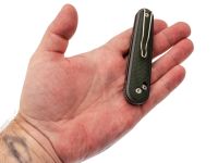 Складной нож SRM 251MB-MG (эксклюзивно для НОЖИКОВ), сталь N690, рукоять зеленая микарта