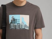 Футболка прямого кроя из хлопкового джерси