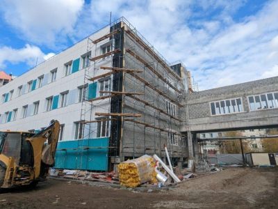 Пристрой к зданию школы №5 в Якутске введут в конце 2022 года