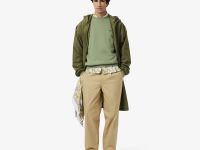 Хлопковый свитшот Lacoste свободного кроя унисекс