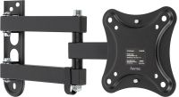 Кронштейн Hama R1 поворотно-выдвижной, наклонный 10"-27", до 15 кг черный