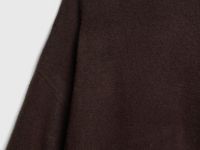 Свитер из мягкой пряжи с шерстью, Коричневый