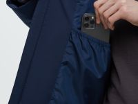 Утепленная куртка прямого кроя