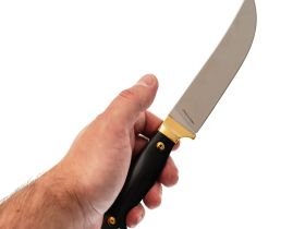 Узбекский нож Витязь Рустэм, сталь 7Cr17MoV, рукоять G10/латунь