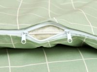 Постельное белье полукомплект Quadretti, зеленое