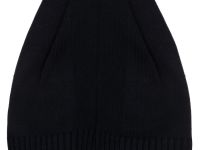 Шапка вязаная с отворотом для девочки