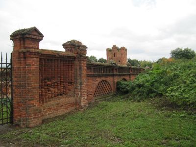 Ограда № 3 ( с западной стороны оранжереи)